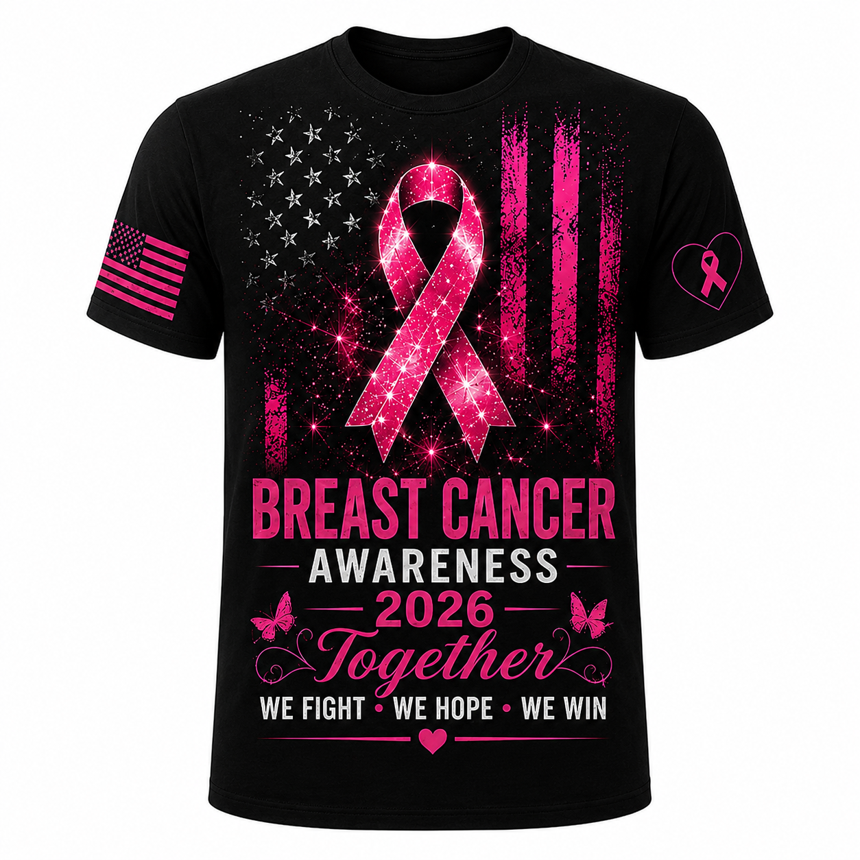 HAPU 2026 Breast cancer awareness T-shirt Fundraiser - Image 1